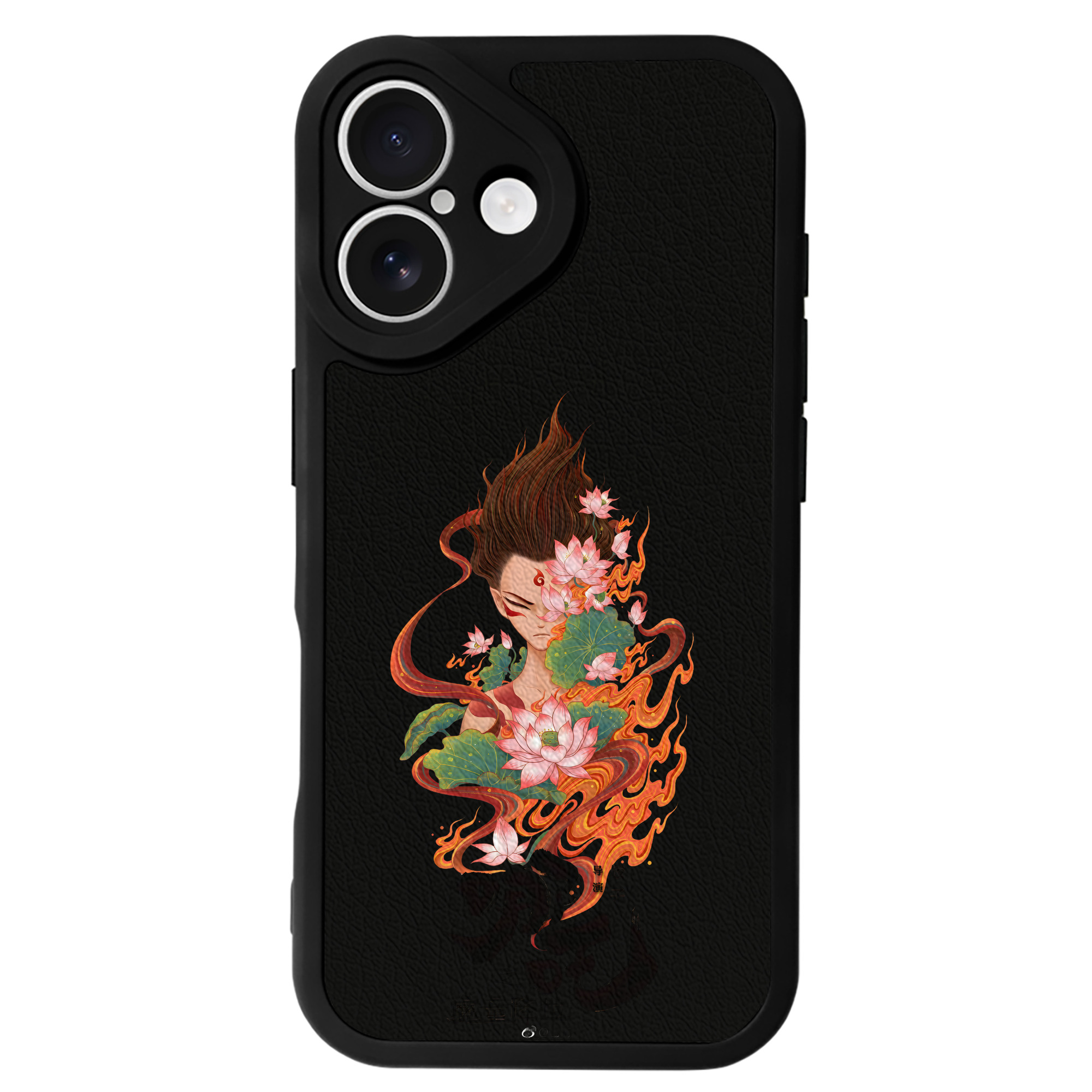 （画像用） Ne Zha 2 ナタ 魔童の大暴れ 【iPhone 16シリーズ対応】シリコンスマホケース（レザー調） 材質：シリコン